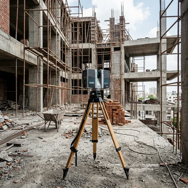 Terrestrial Laser Scanning — Millimeter-level FARO S350 / X330 LiDAR capturing complex industrial and historical geometry.